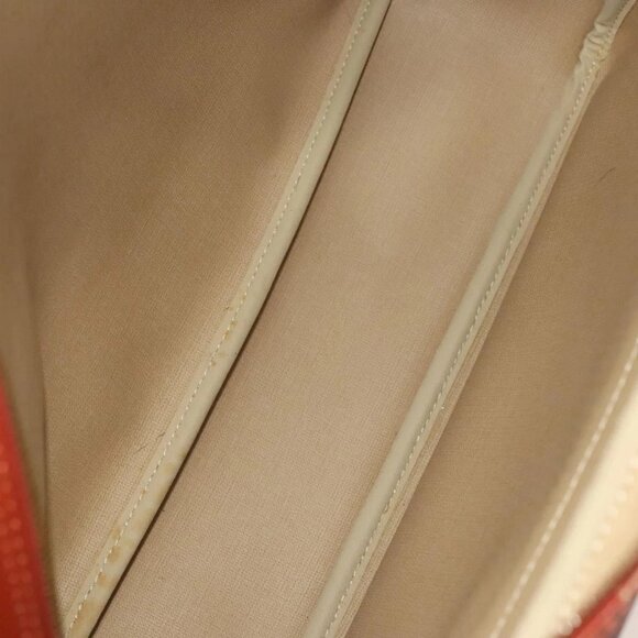 LOUIS VUITTON LOUIS VUITTON Cup Calvi Bag Red Aboganie M80028 LV Auth 125072 - Picture 10 of 16